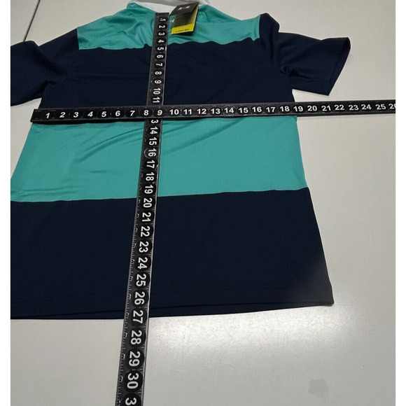 Under Armour Shirt Mens Small Blue Colorblock UPF 30 Anti Odor Playoff Polo NWT - Picture 5 of 11
